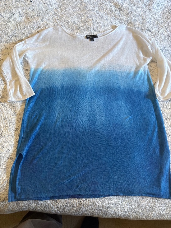 Marianne Greaves Tops - Marianne Greaves Linen knit Tunic